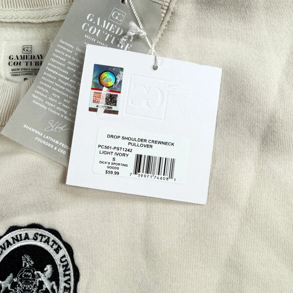 Gameday Couture NWT Penn State Old Main Graphic Sweatshirt small collegiate mens